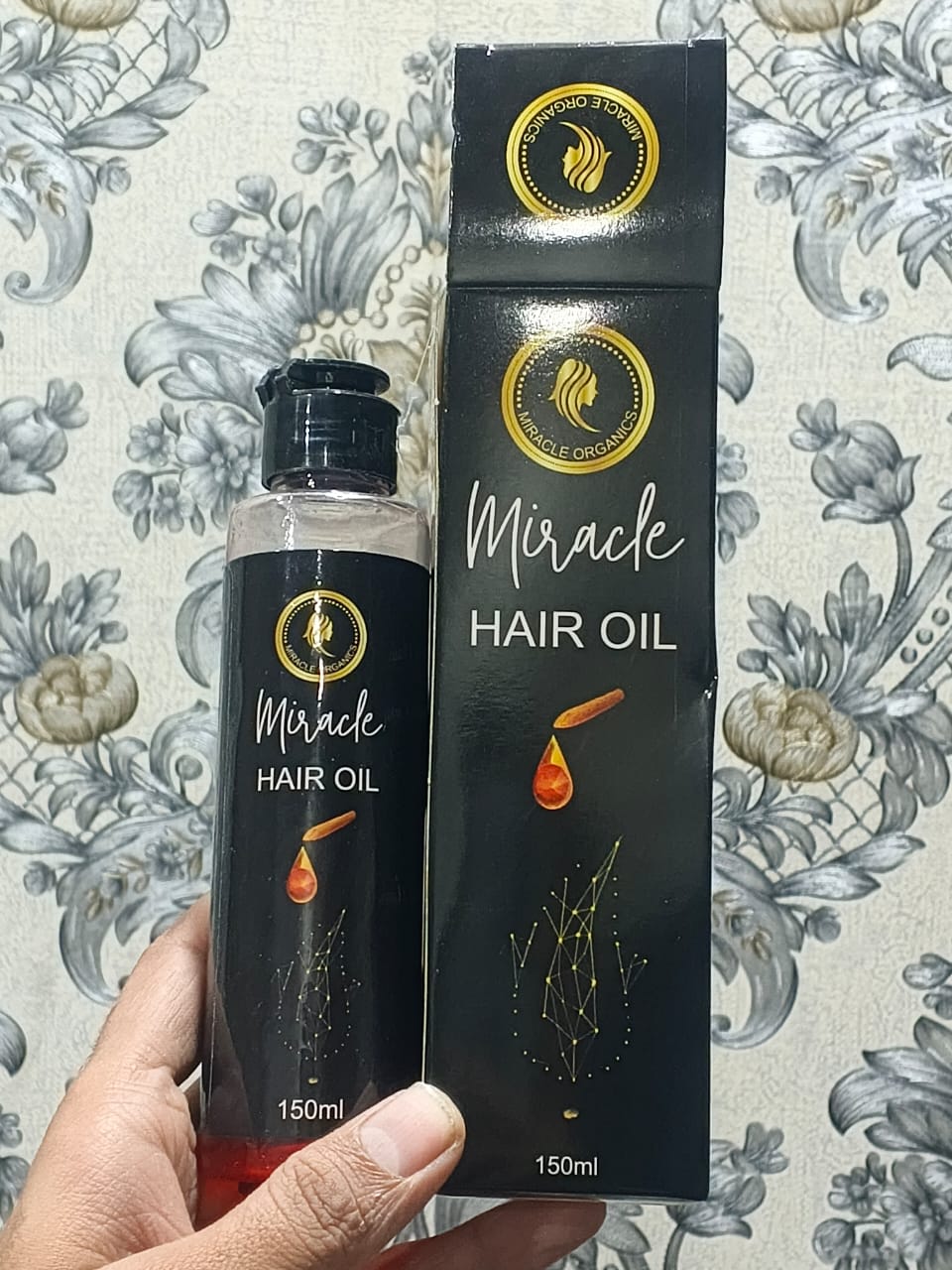 Miracle Elixir Noir Intensive Hair Revival Luxury And Growth Repair Oil For Strong Healthy And Nourished Hair - 150ML