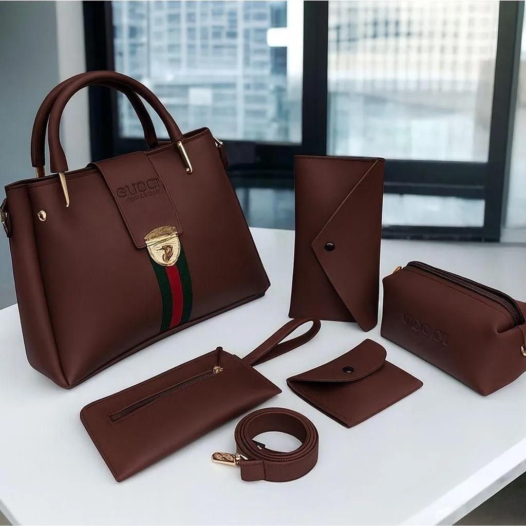 The&nbsp;5 Pieces Handbag Set&nbsp;is a complete collection of stylish bags designed for modern women.