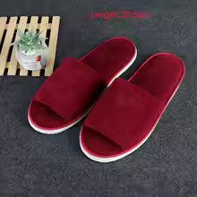 Women Indoor Slippers warm furry Home Slipper Winter Home shoes Women Men House Flat Closed Toe Slides for Bedroom Flip Flops